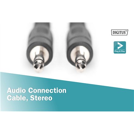 Digitus Audio Connection Cable, Stereo , AK-510100-015-S