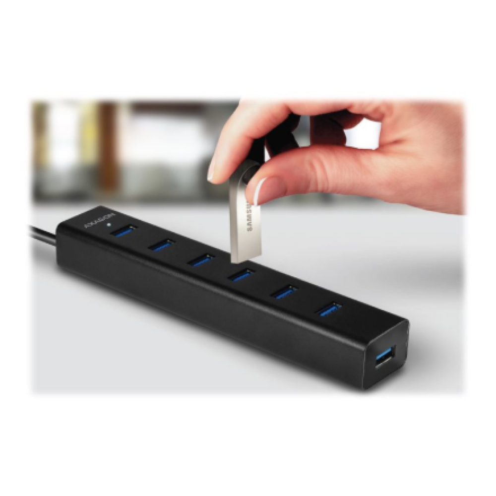 AXAGON USB3.0 Charging hub , HUE-SA7BP