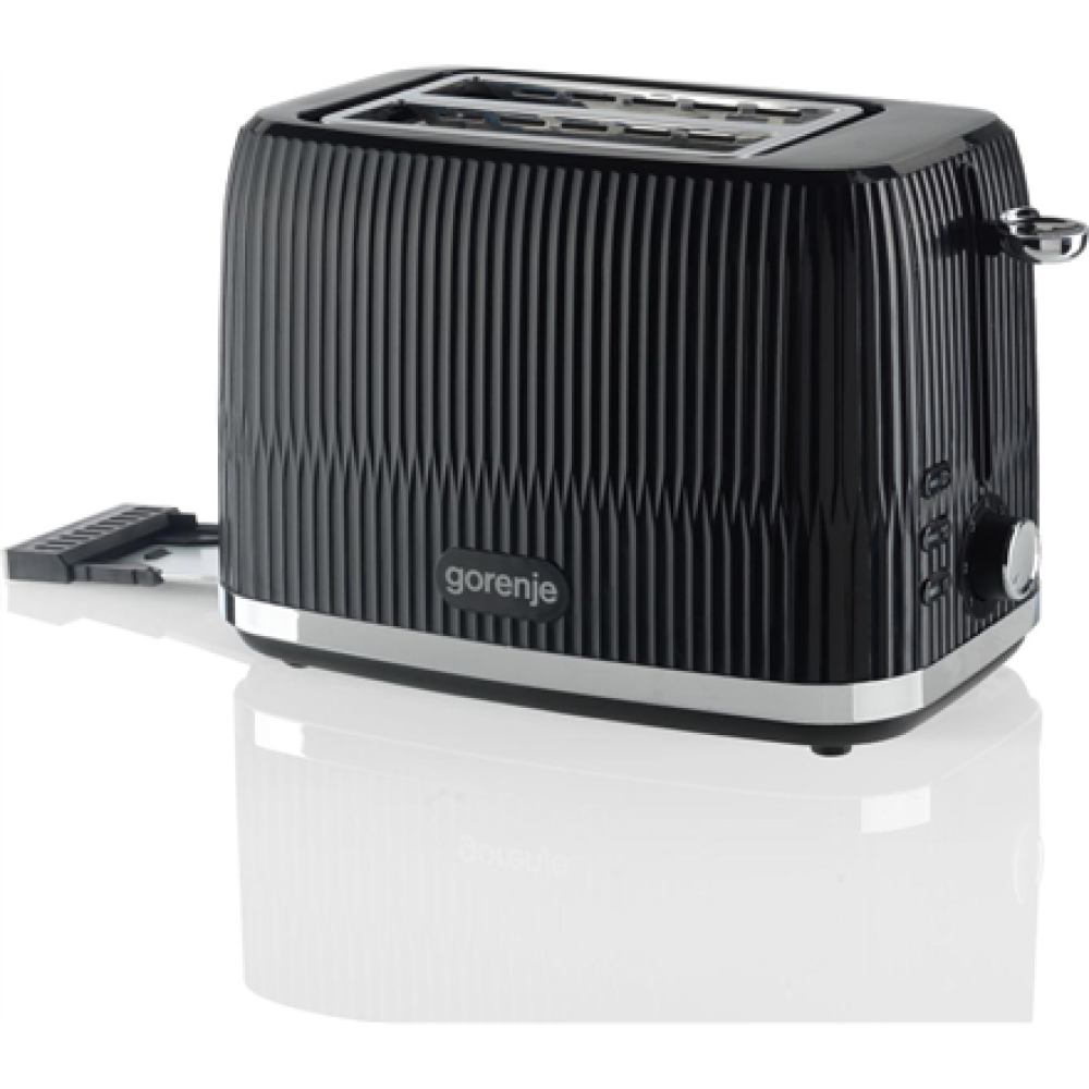 Gorenje Toaster , T850DPB , Number of slots 2 , Housing material Plastic , Black