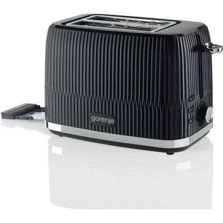 Gorenje Toaster , T850DPB , Number of slots 2 , Housing material Plastic , Black