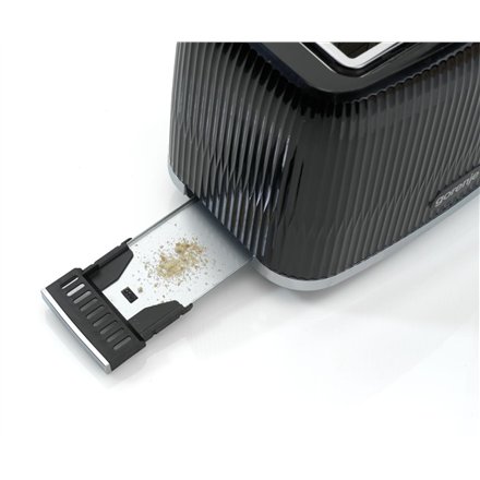 Gorenje Toaster , T850DPB , Number of slots 2 , Housing material Plastic , Black