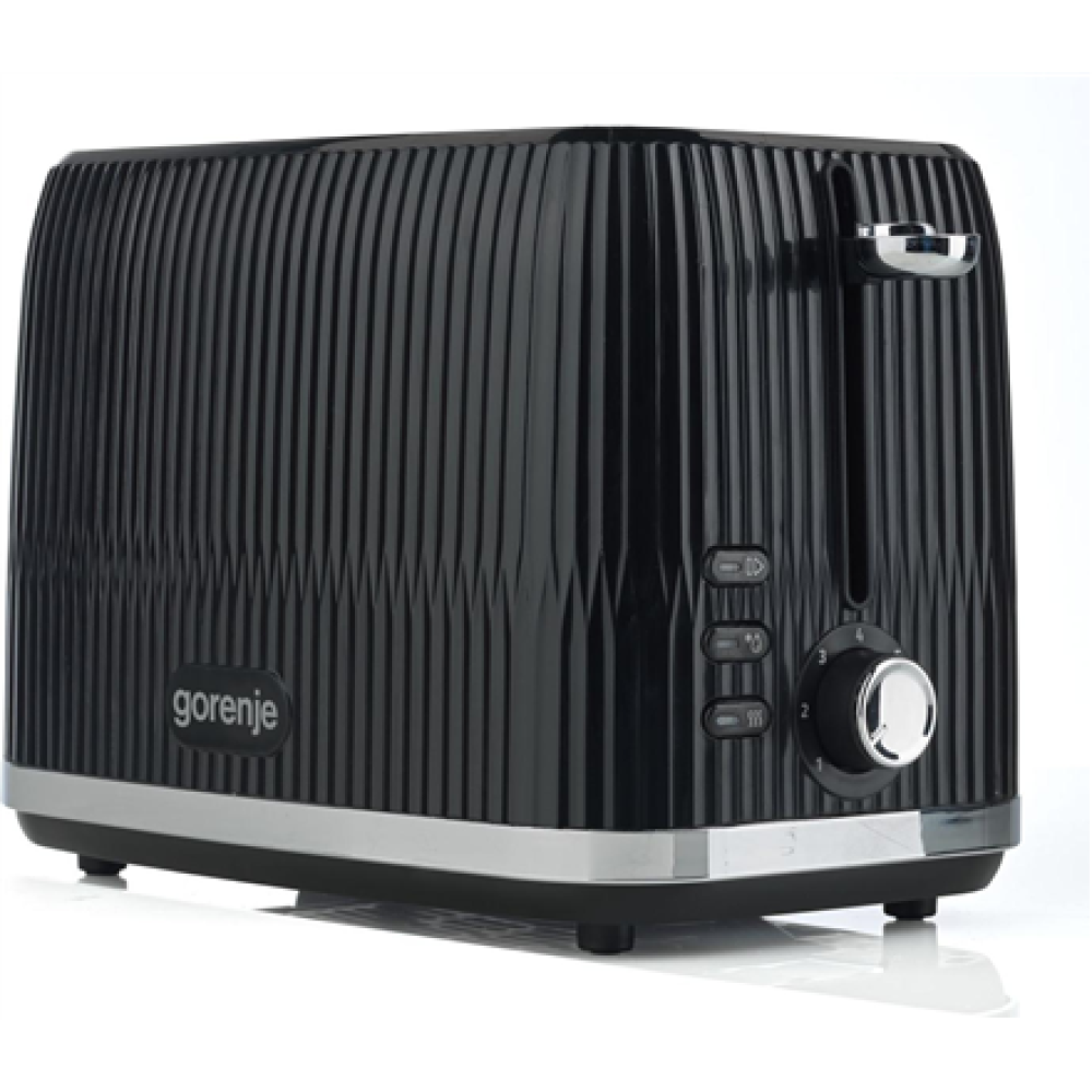 Gorenje Toaster , T850DPB , Number of slots 2 , Housing material Plastic , Black