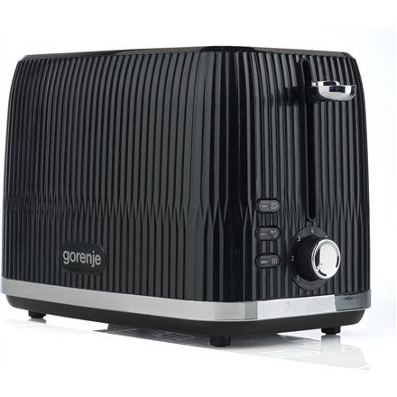 Gorenje Toaster , T850DPB , Number of slots 2 , Housing material Plastic , Black