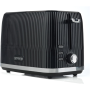 Gorenje Toaster , T850DPB , Number of slots 2 , Housing material Plastic , Black