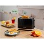 Gorenje Toaster , T850DPB , Number of slots 2 , Housing material Plastic , Black