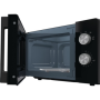 Gorenje , MO17E1BH , Microwave Oven , Free standing , 17 L , 700 W , Black