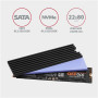 AXAGON Passive aluminum heatsink for all M.2 SSDs, size 2280, high 3 mm , CLR-M2L3