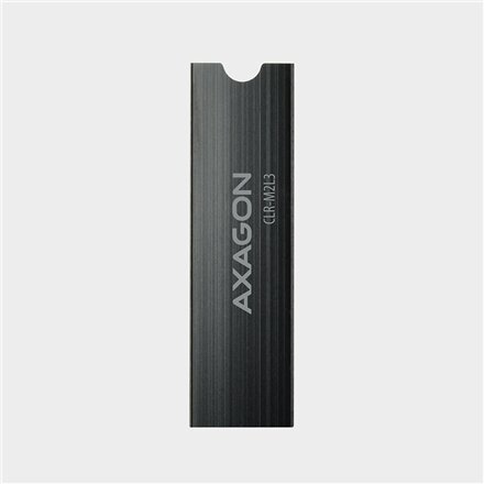 AXAGON Passive aluminum heatsink for all M.2 SSDs, size 2280, high 3 mm , CLR-M2L3