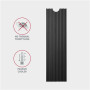 AXAGON Passive aluminum heatsink for all M.2 SSDs, size 2280, high 3 mm , CLR-M2L3