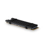 AXAGON Passive aluminum heatsink for all M.2 SSDs, size 2280, high 3 mm , CLR-M2L3