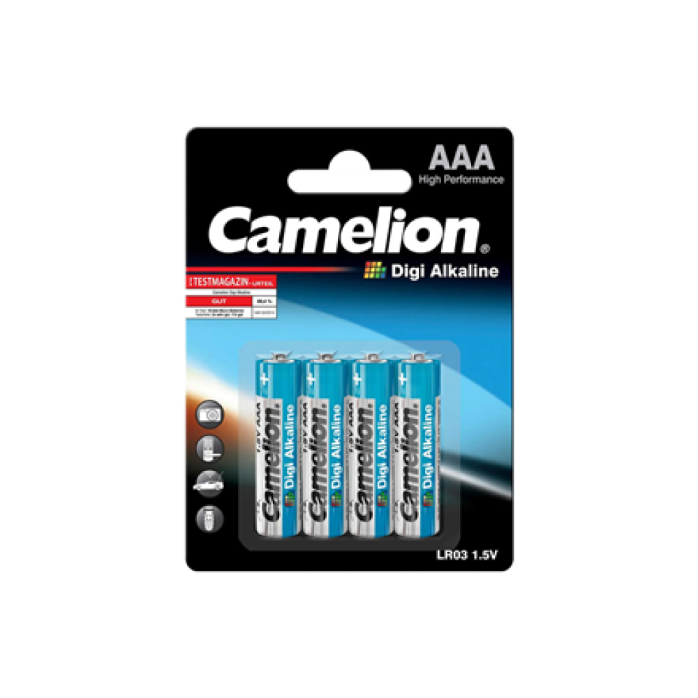 Camelion , LR03-BP4DG , AAA/LR03 , Digi Alkaline , 4 pc(s)