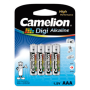 Camelion , AAA/LR03 , Digi Alkaline , 4 pc(s) , LR03-BP4DG