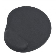 Gembird , Gel mouse pad with wrist support , Ergonomic mouse pad , 240 x 220 x 4 mm , Black