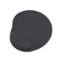 Gembird , Gel mouse pad with wrist support , Ergonomic mouse pad , 240 x 220 x 4 mm , Black