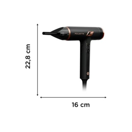 Rowenta HY8310F0 NANO , 1700 W , Number of temperature settings 3 , Diffuser nozzle , Black