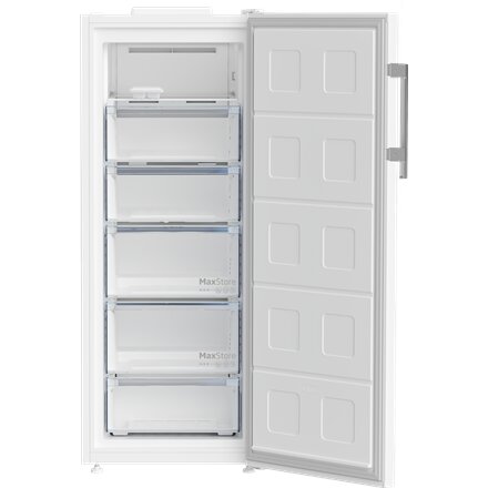 BEKO Freezer , B5RFNE274W , Energy efficiency class E , Upright , Free standing , Height 151.5 cm , Total net capacity 220 L , No Frost system , White
