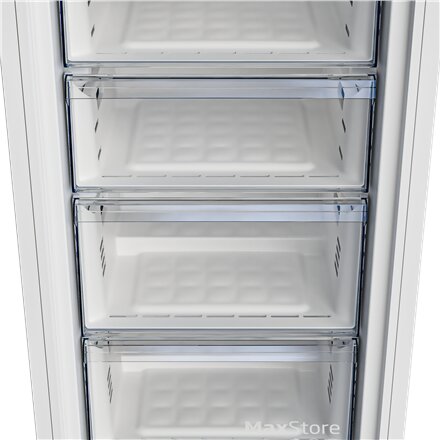 BEKO Freezer , B5RFNE274W , Energy efficiency class E , Upright , Free standing , Height 151.5 cm , Total net capacity 220 L , No Frost system , White
