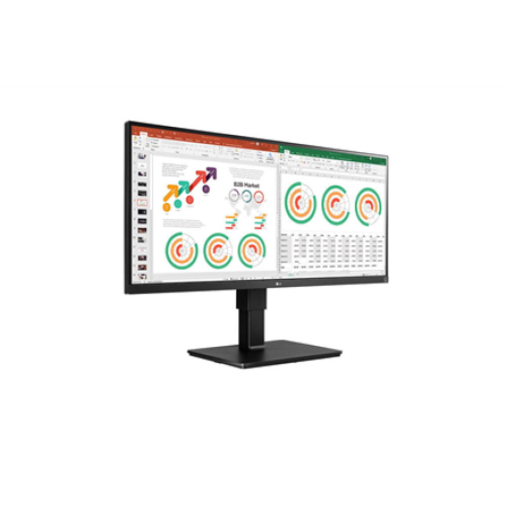 LG UltraWide Monitor with AMD Free Sync 34BN770-B 34 , IPS, QHD, 3440 x 1440 pixels, 21:9, 5 ms, 300 cd/m², Black