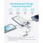 Anker , Power Bank , A1680H21 , 10000 mAh , USB-C 30W, Lightning 27W , Built-In USB-C and Lightning Cables , White