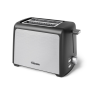 Tristar Toaster , BR-1058 , Power 800 W , Number of slots 2 , Housing material Plastic , Silver