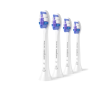 Philips Replacement brush heads , HX6054/87 Sonicare Sensitive , Heads , For adults , Number of brush heads included 4 , White