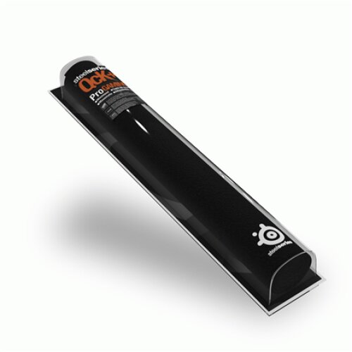 SteelSeries QcK+ Black, 450 x 400 x 2 mm, Gaming mouse pad