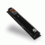 SteelSeries QcK+ Black, 450 x 400 x 2 mm, Gaming mouse pad