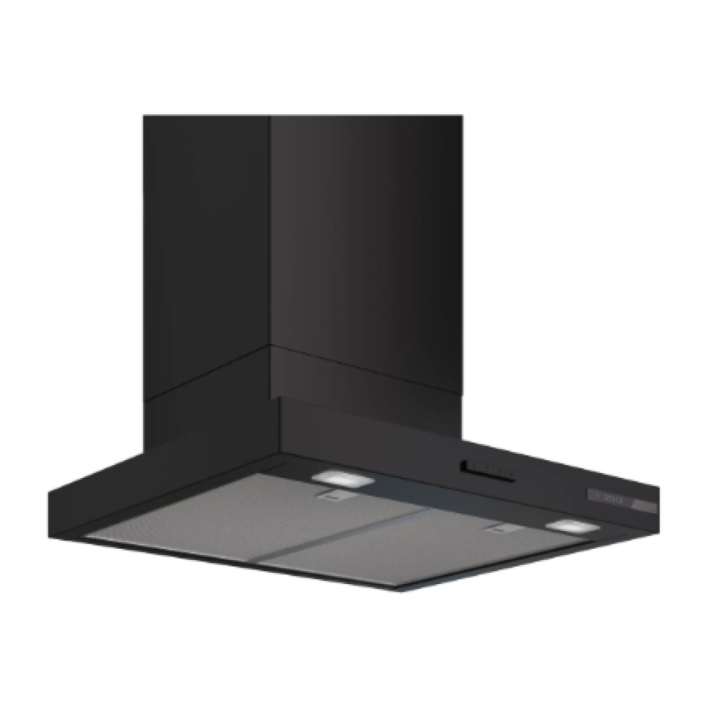 Bosch DWB65CC60 , Hood , Wall mounted , Energy efficiency class B , Width 59.8 cm , Mechanical , 594 m³/h , Matte black , LED