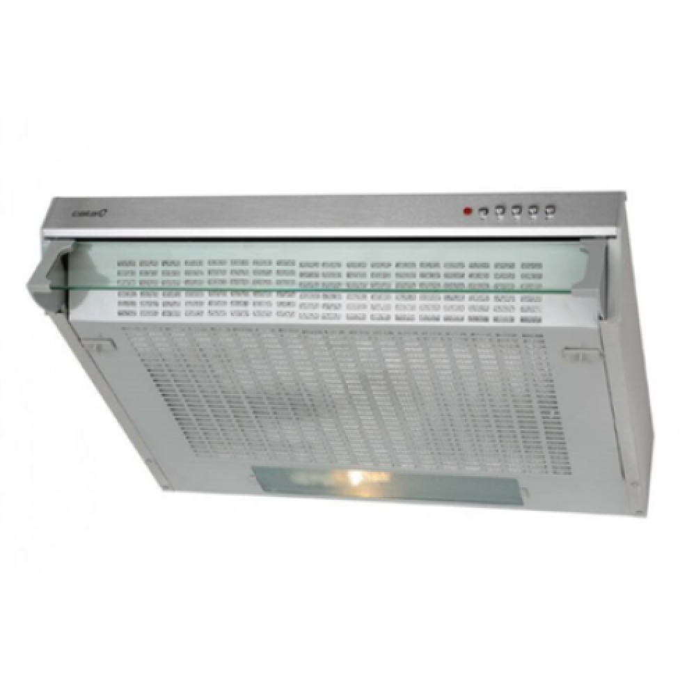 CATA , Hood , F-2050 X/L , Conventional , Energy efficiency class C , Width 60 cm , 195 m³/h , Mechanical control , LED , Inox