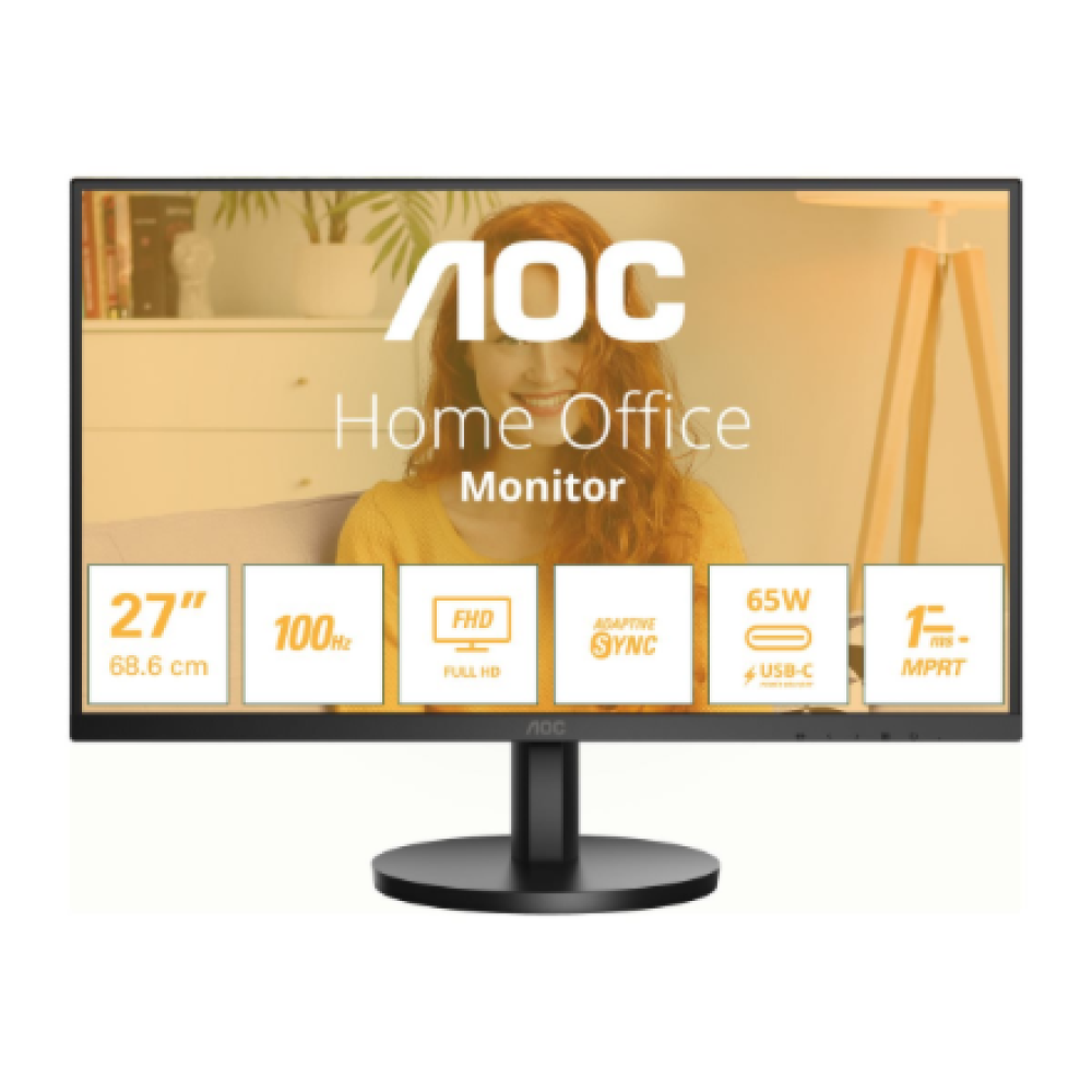 AOC 27B3CA2 27 IPS/16:9/1920x1080/250cd/m2/1ms HDMI, USB, Headphone out , AOC