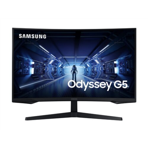 Samsung , Gaming Monitor , Odyssey G5 G51C , 27 , VA , 16:9 , 165 Hz , 1 ms , 2560 x 1440 pixels , 300 cd/m² , HDMI ports quantity 2