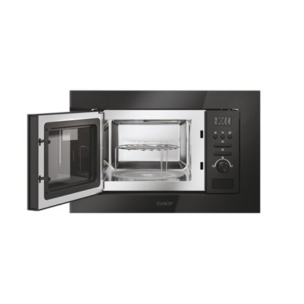 Candy Microwave oven with Grill , CA20FMW7NB , Built-in , 1000 W , 20 L , Grill , Black