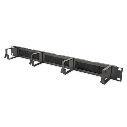 Digitus Cable Management Panel with Brush Entries for 483 mm (19) Cabinets, 1U , DN-97663
