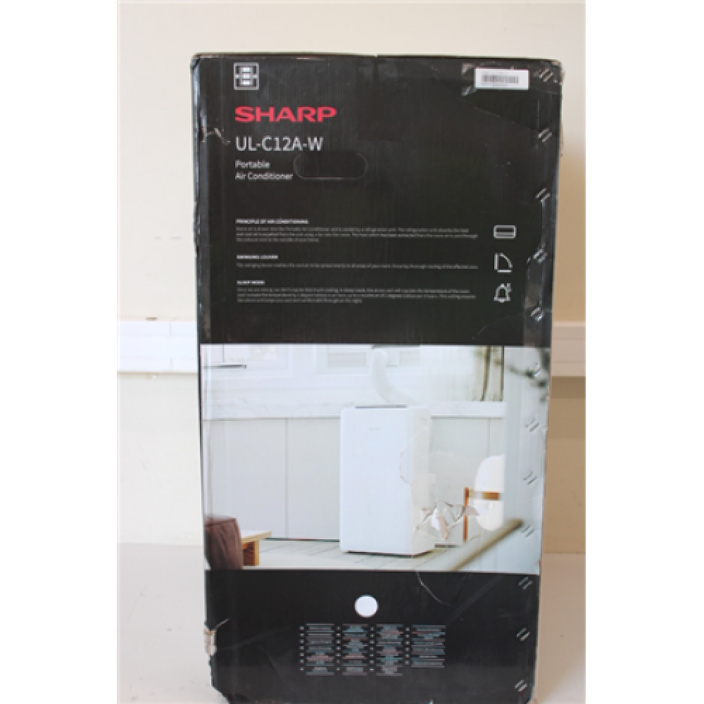 SALE OUT. Sharp UL-C12EA-W Air conditioner 12000 BTU, White Sharp , DAMAGED PACKAGING
