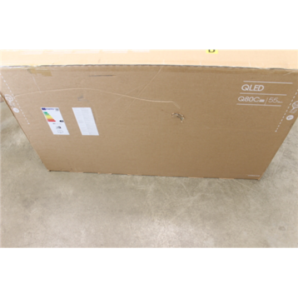 SALE OUT. QLED TV Samsung QE55Q80CATXXH DAMAGED PACKAGING , Samsung DAMAGED PACKAGING