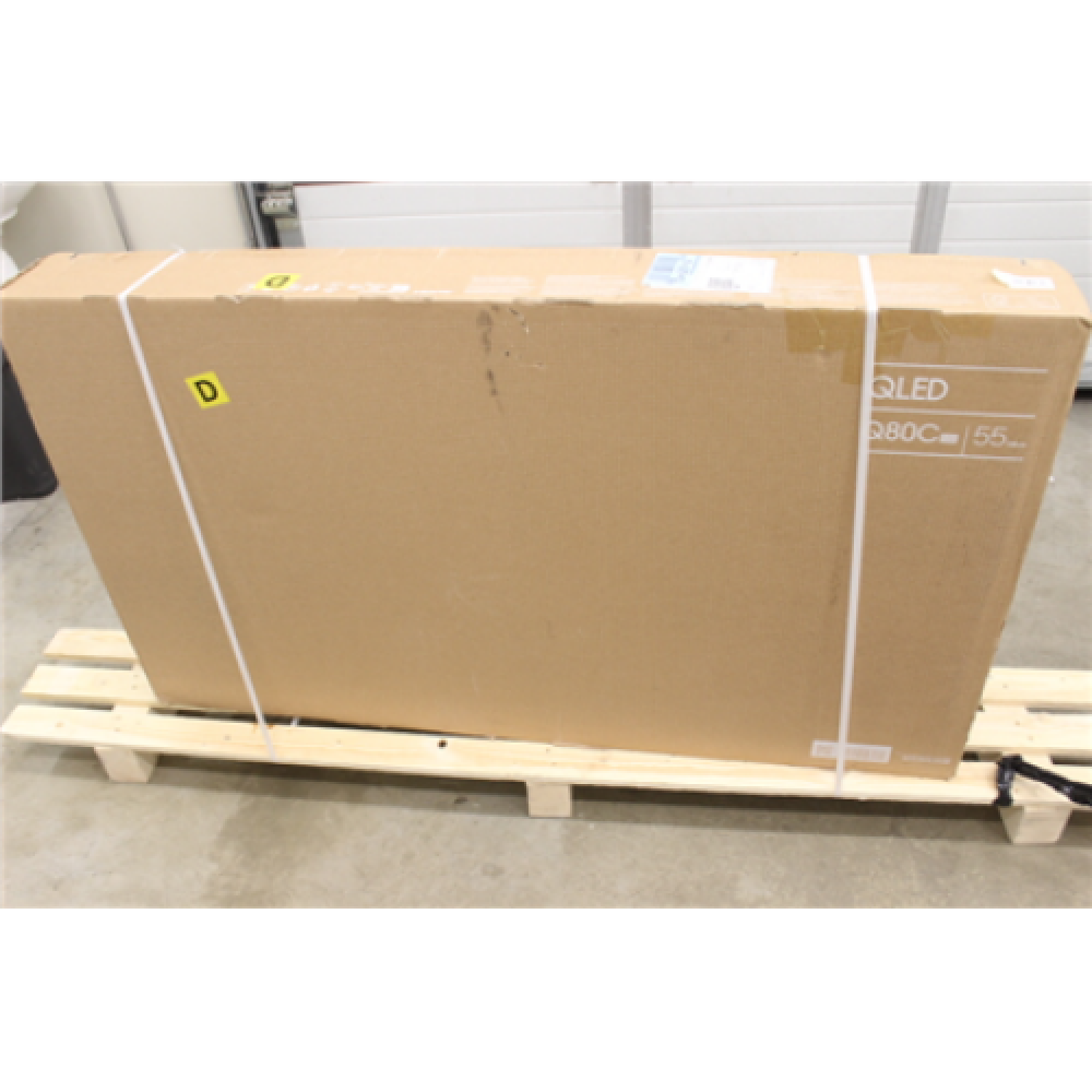 SALE OUT. QLED TV Samsung QE55Q80CATXXH DAMAGED PACKAGING , Samsung DAMAGED PACKAGING