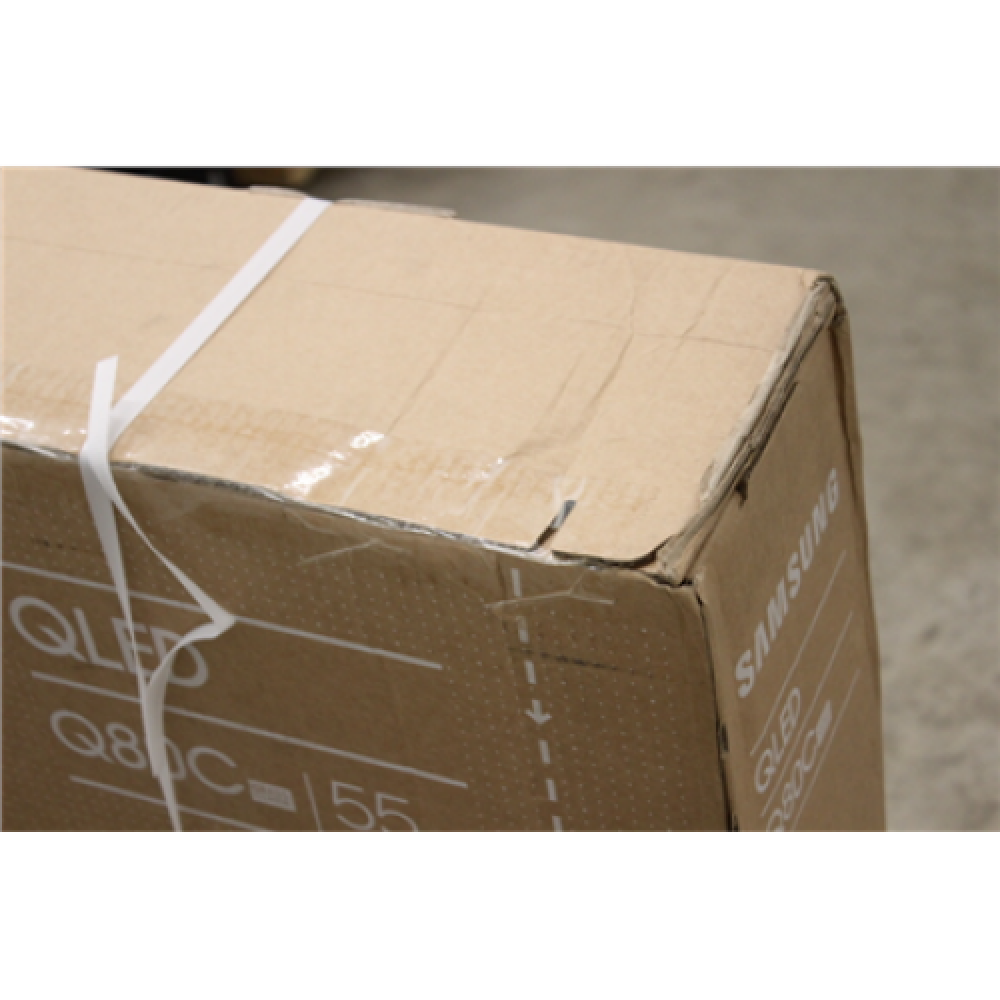 SALE OUT. QLED TV Samsung QE55Q80CATXXH DAMAGED PACKAGING , Samsung DAMAGED PACKAGING