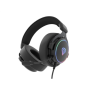 Genesis Gaming Headset , Neon 764 , Wired , Over-ear , Microphone , Black