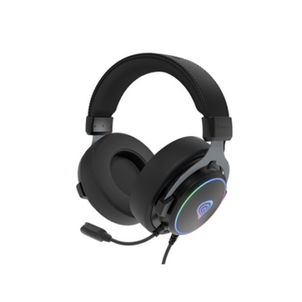 Genesis Gaming Headset , Neon 764 , Wired , Over-ear , Microphone , Black