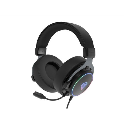 Genesis , Gaming Headset , Neon 764 , Wired , Over-Ear , Microphone , Black