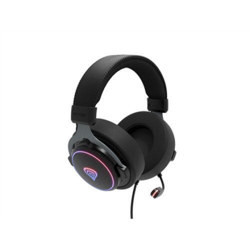 Genesis , Gaming Headset , Neon 764 , Wired , Over-Ear , Microphone , Black