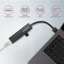 AXAGON SuperSpeed USB-A Hub and Gigabit LAN , HMA-GL3A
