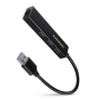 AXAGON SuperSpeed USB-A Hub and Gigabit LAN , HMA-GL3A