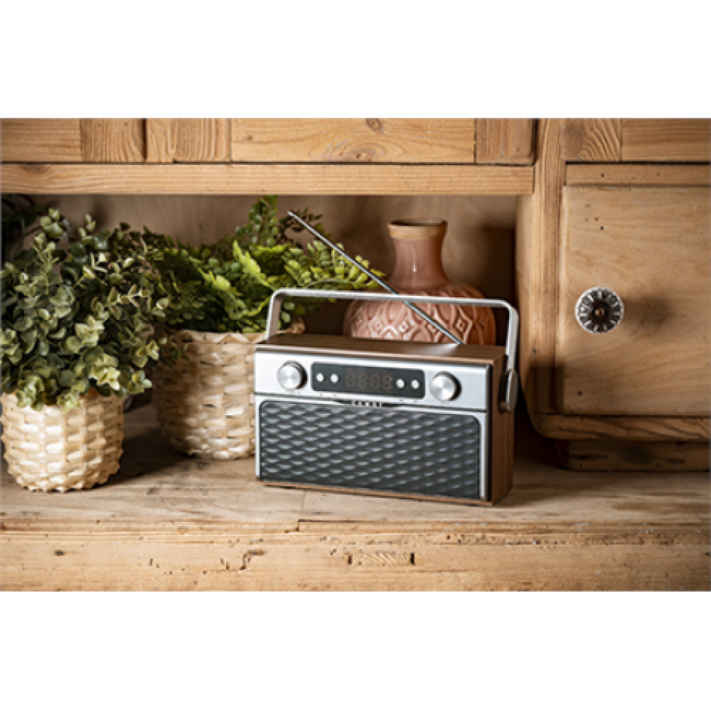 Camry , Bluetooth Radio , CR 1183 , 16 W , AUX in , Wooden