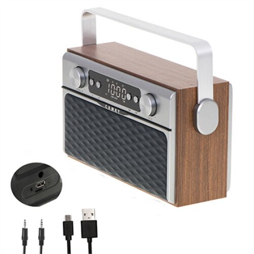 Camry , Bluetooth Radio , CR 1183 , 16 W , AUX in , Wooden
