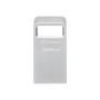 Kingston , USB 3.2 Flash Drive , DataTraveler micro , 128 GB , USB Type-A , Silver