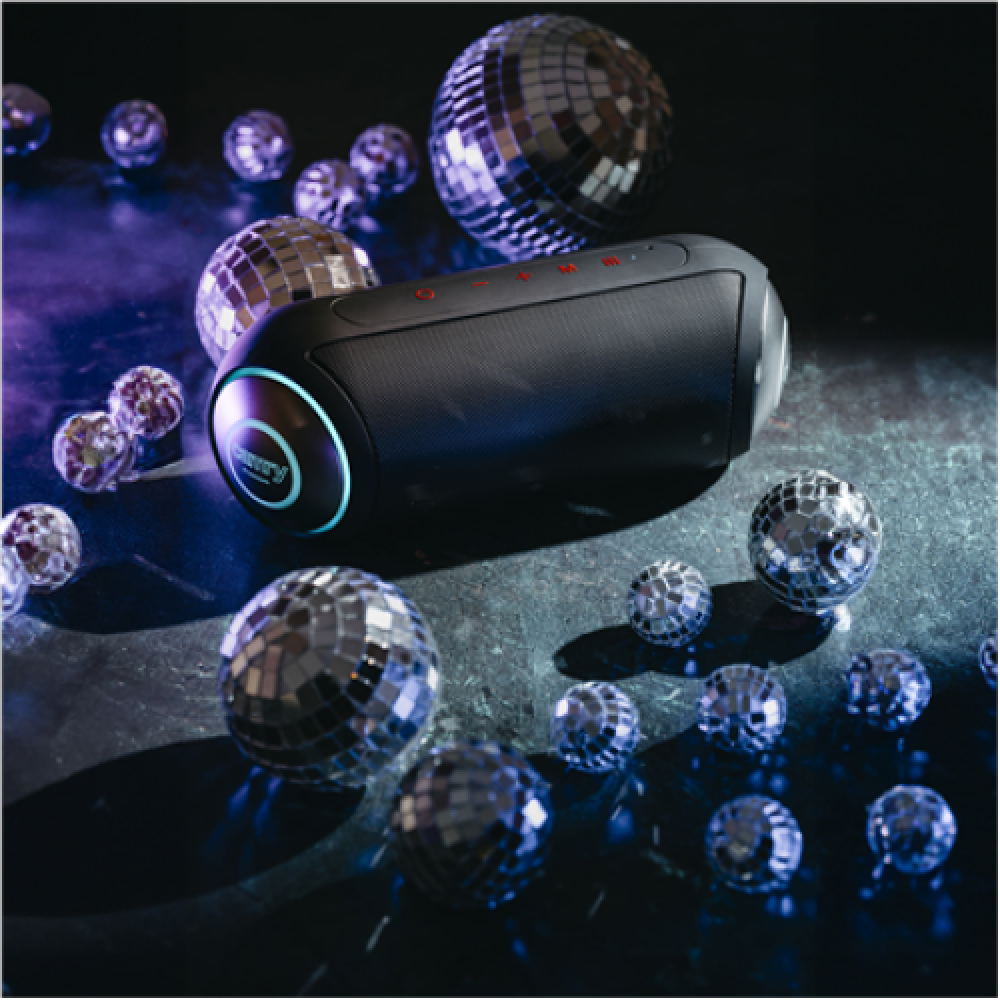 Camry Speaker , CR 1901 , 60 W , Waterproof , Bluetooth , Black , Portable , Wireless connection