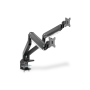 Digitus Desk Mount , DA-90427 , Adjustable Height, Rotate, Tilt, Swivel , 15-35 , Maximum weight (capacity) 2x15 kg , Black