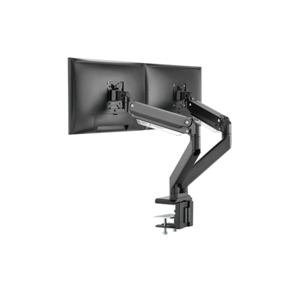 Digitus Desk Mount , DA-90427 , Adjustable Height, Rotate, Tilt, Swivel , 15-35 , Maximum weight (capacity) 2x15 kg , Black
