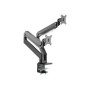 Digitus Desk Mount , DA-90427 , Adjustable Height, Rotate, Tilt, Swivel , 15-35 , Maximum weight (capacity) 2x15 kg , Black